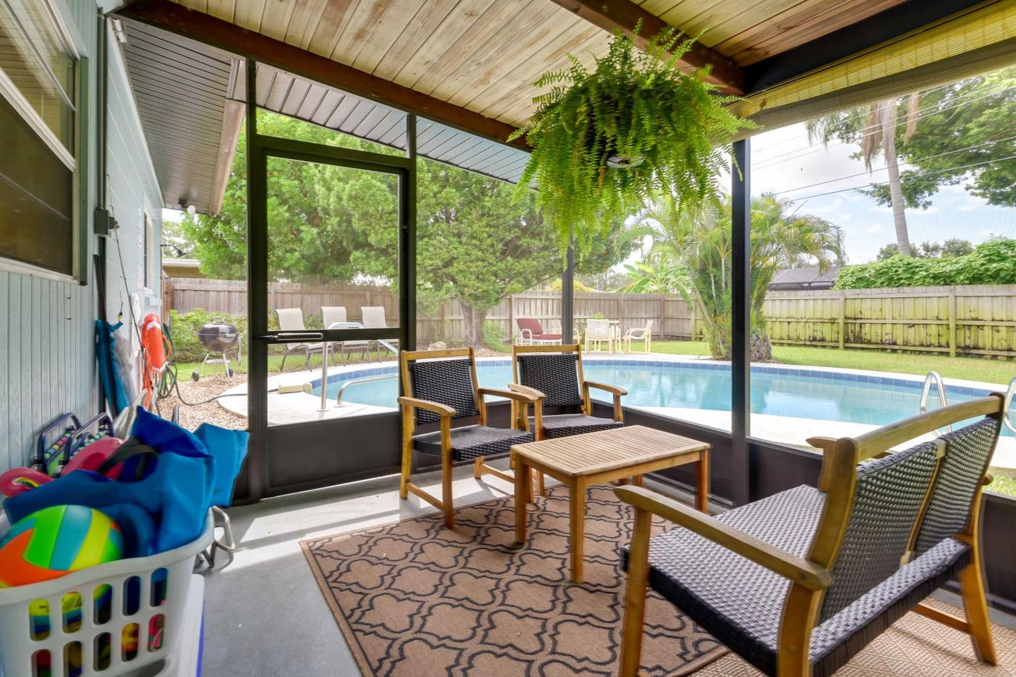Вилла Uncle Louies Gulf Coast Retreat With Outdoor Oasis! Брадентон Экстерьер фото